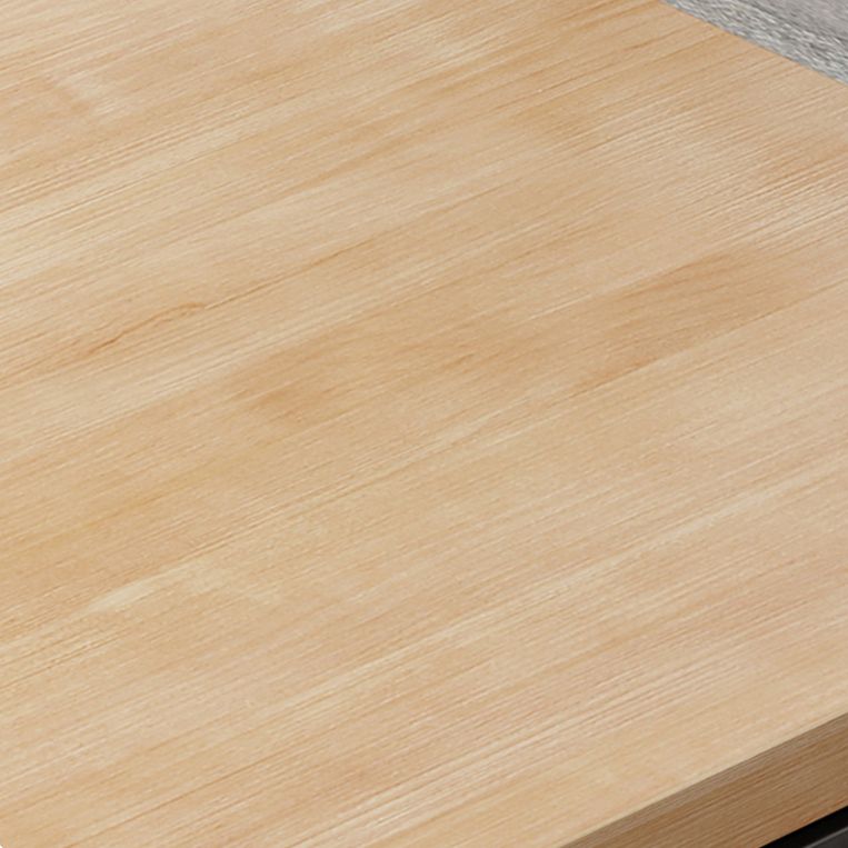 Industrial Dining Table Set 1/2/5 Pcs Solid Wood Top Dining Table and Chairs