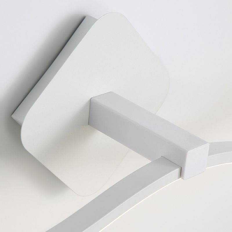 Luce illuminazione con applique a parete Luce montata a parete in metallo LED per bagno