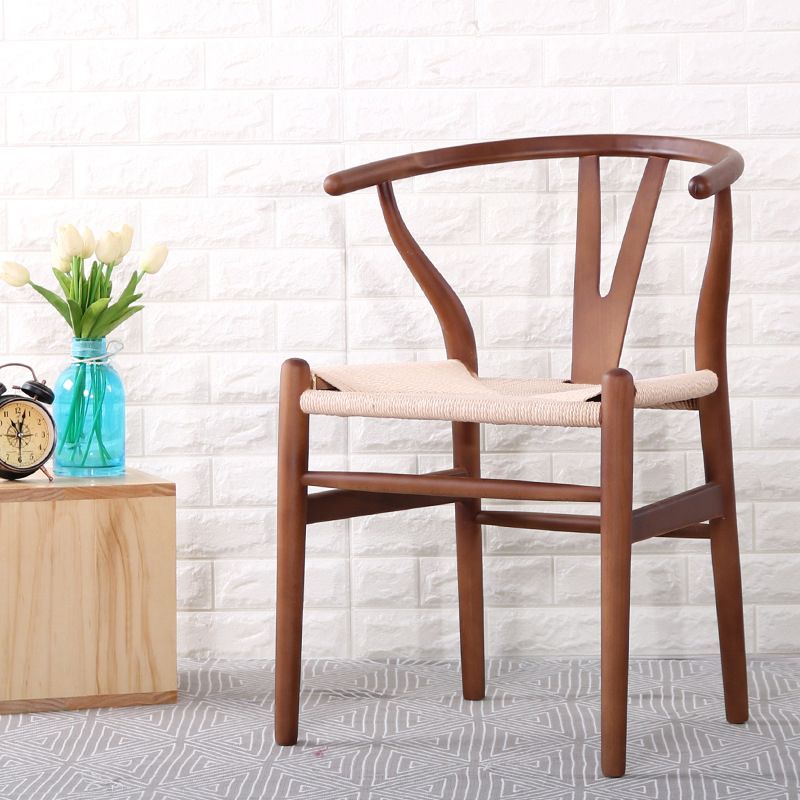 Dining Room Armless Dining Chair Home Wood Parsons Dining Chair
