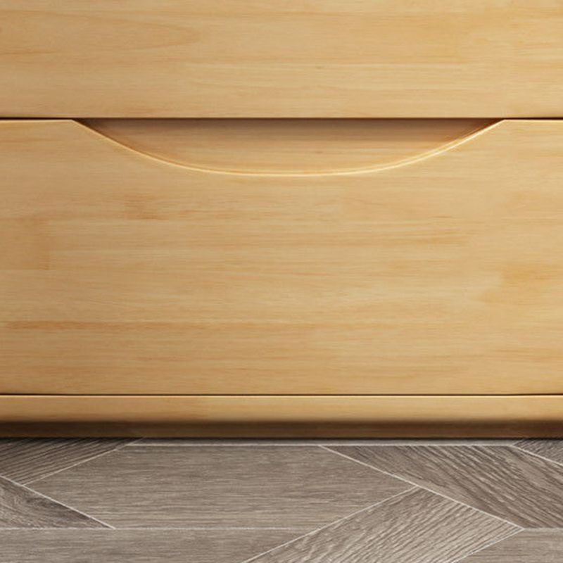 3 Drawers Contemporary Accent Table Nightstand Antique Finish Nightstand