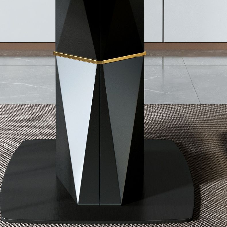 Designer Style 1/4/5/7 Pieces Rectangle Dining Set Sintered Stone Top Dinette Table Set