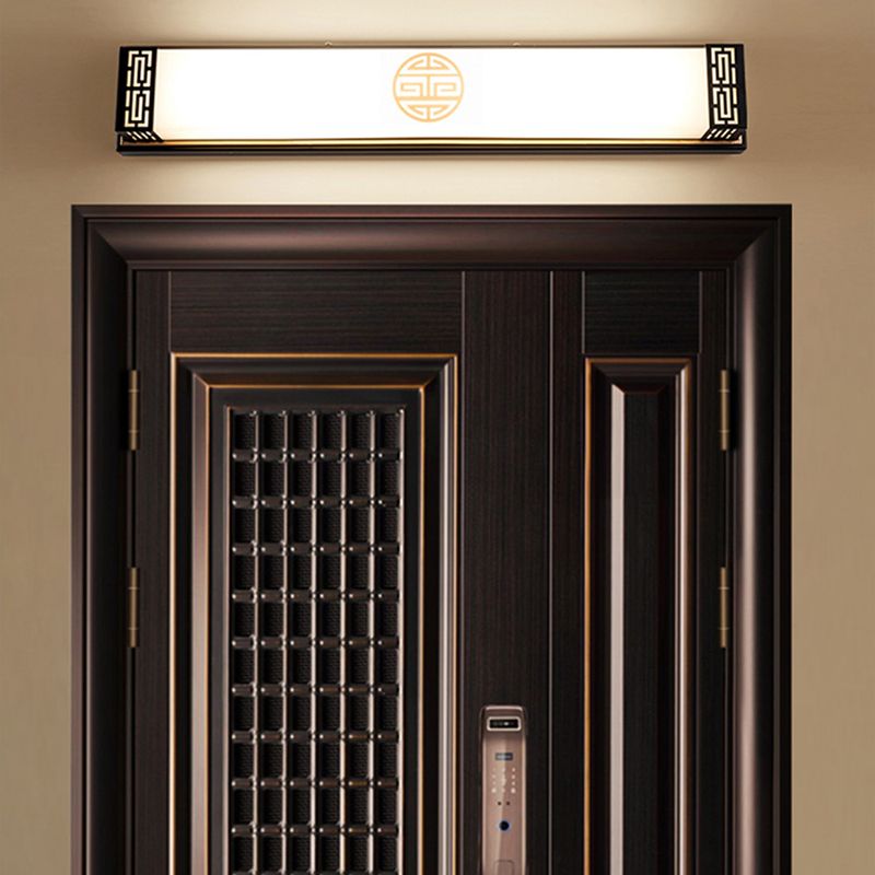 Contemporary Vanity Lighting Metal Wall Light Fixture for Bathroom