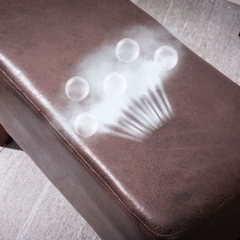 Modern Pure Color Standard Stain Resistant Leather Indoor Standard