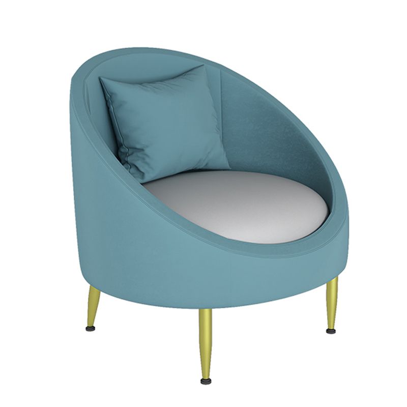Contemporary Curved Sofa Armless Sofa for Living Room, Apartment