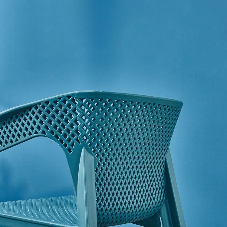 Glamstil 20 '' Weit plastischer Seitenstuhl fester Rückenstuhl mit 4 Beinen für den Heimgebrauch