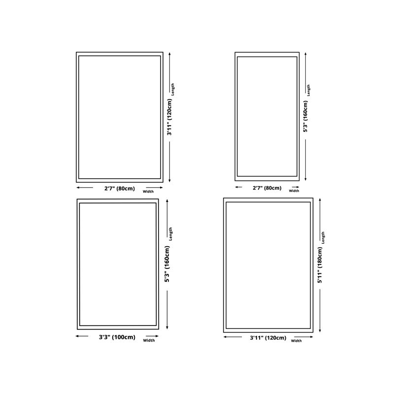 Novelty Shape Carpet Medallion Print Carpet Non-Slip Backing Polyester Rug for Home Decor