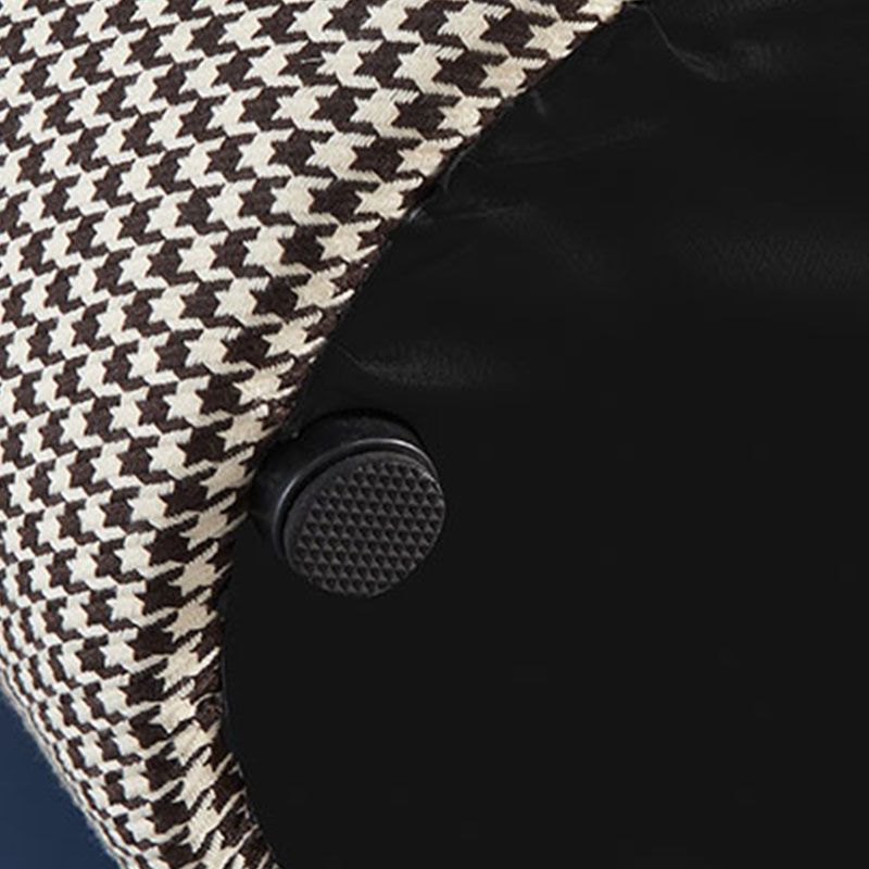 Modern Stain Resistant Pouf Round Shape Pouf for Living Room