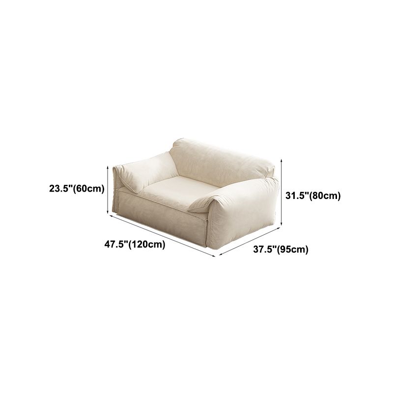 Stain Resistant Stationary Living Room Pillow Top Arm Standard Sofa