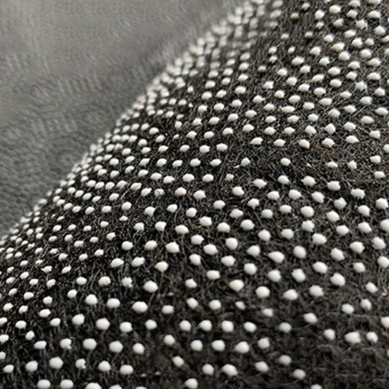 Gray Modern Rug Polyester Graphic Rug Non-Slip Backing Rug for Home Decor