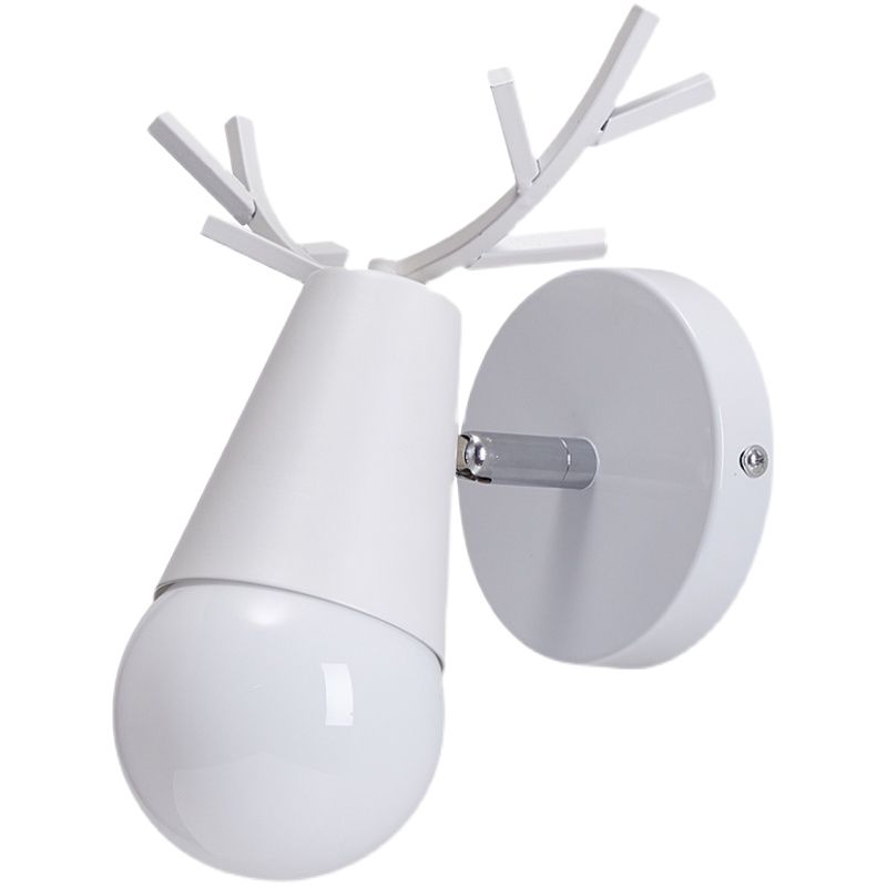 Lámpara de pared de lectura de la cabecera de la asta 1 Bulbo Minimalista Flexure con articulación pivote