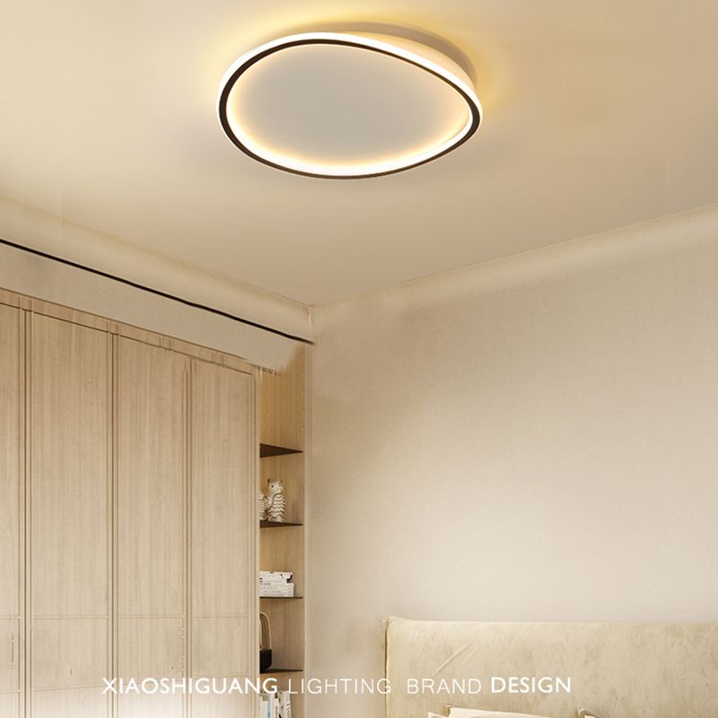 Round Led Flush Mount Ceiling Fixture Modern Flush Mount Ceiling Light