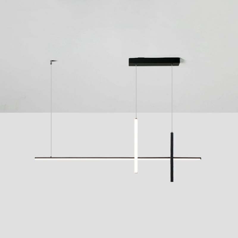 Contemporary Island Lighting Linear Pendant Lighting Island Lighting Ideas