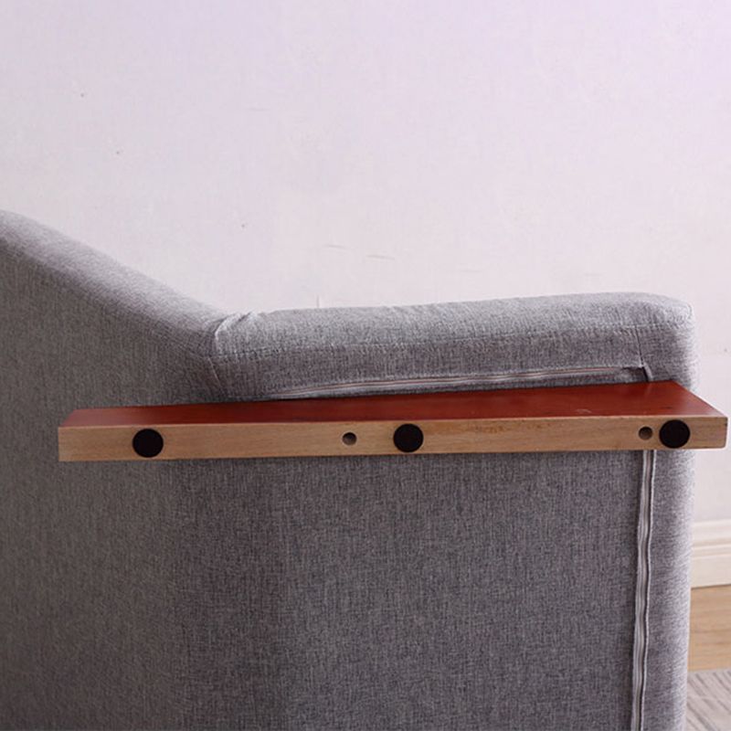 27.95"Wide * 26.37"Deep Cotton Blend Slipper Accent Chair with Tight Back