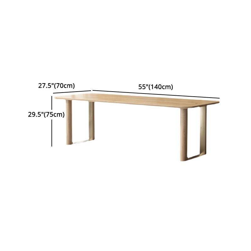 Modern Solid Wood Dining Table Set 1/4/5/7 Pieces Dining Set for Home Use