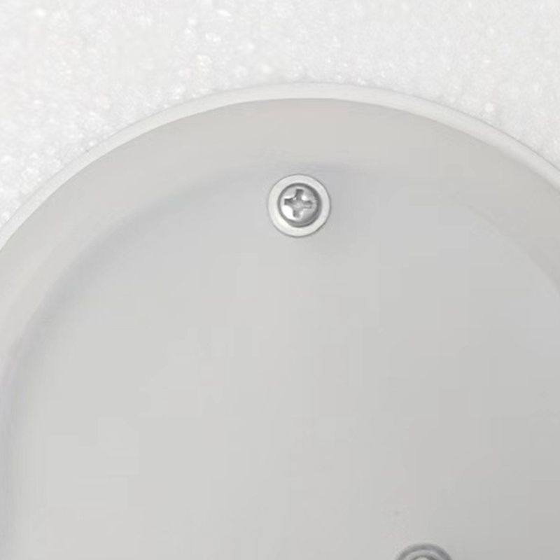 Single Contemporary Black/White Wall Mounted Sconce Metal Wall Light