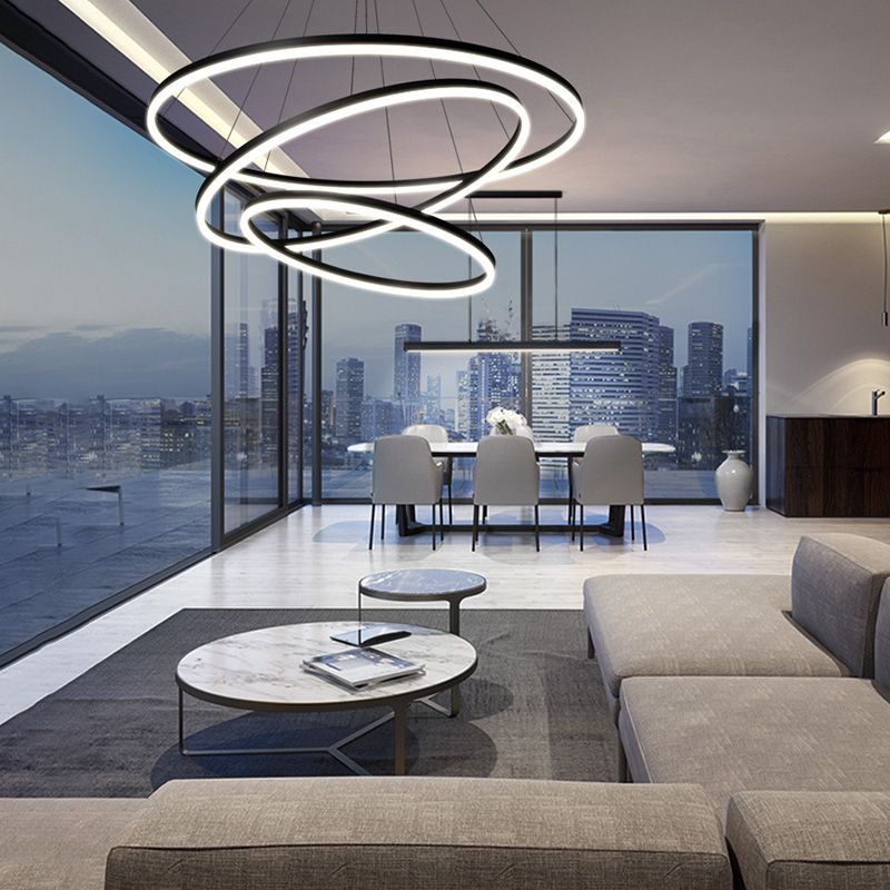 Bauernhause Decke Hängende leichte geometrische Deckenleuchte für Esszimmer Café Café