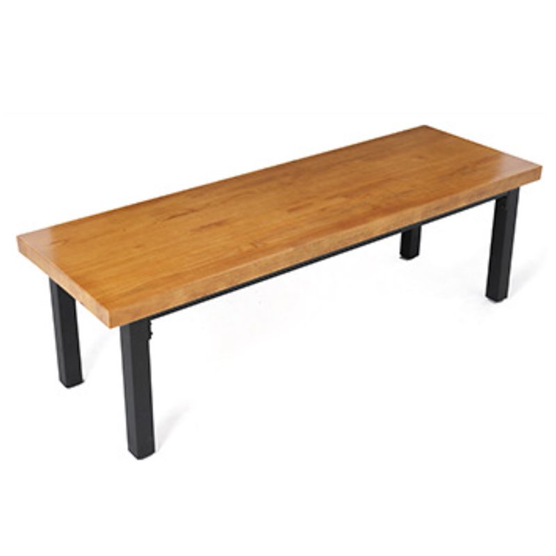 Industrial Rectangle Dining Set 1/2/5 Pieces Solid Wood Dinette Set for Shop