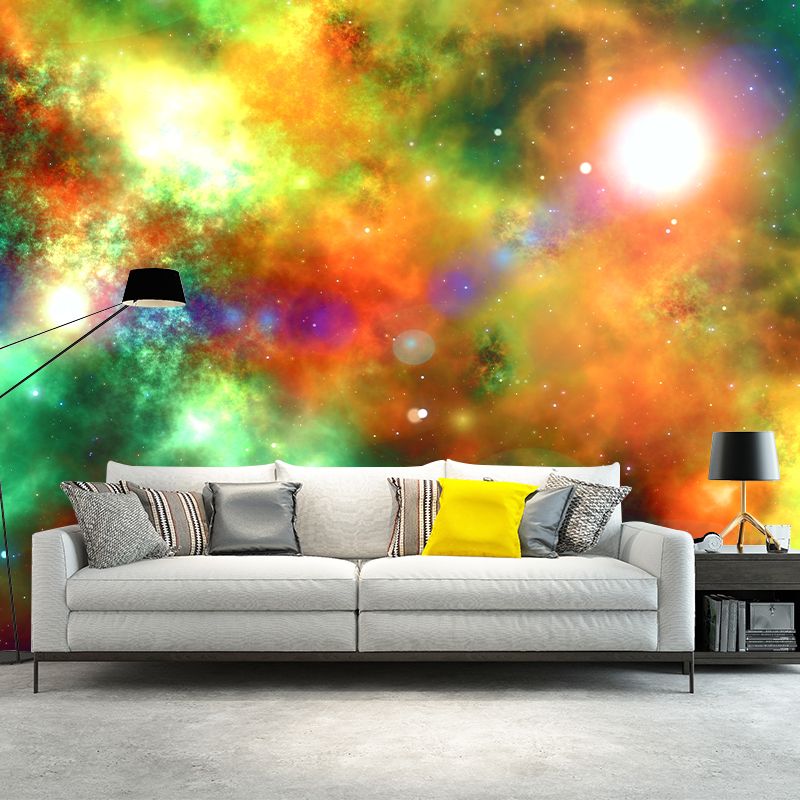 Decorative Photography Mural Wallpaper Starry Sky Indoor Wall Mural