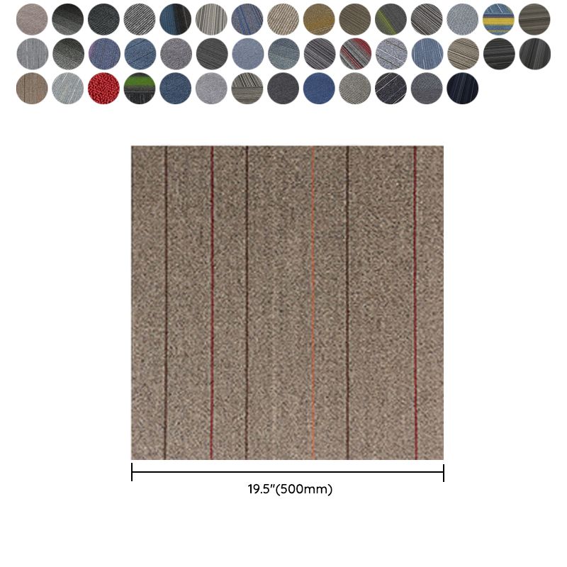 Self Adhesive Carpet Tiles Non-Skid Carpet Tiles for Living Room and Bedroom