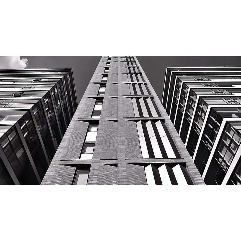 City Building Wall Mural Decals Home Decoration Sitting Room Wall Decor