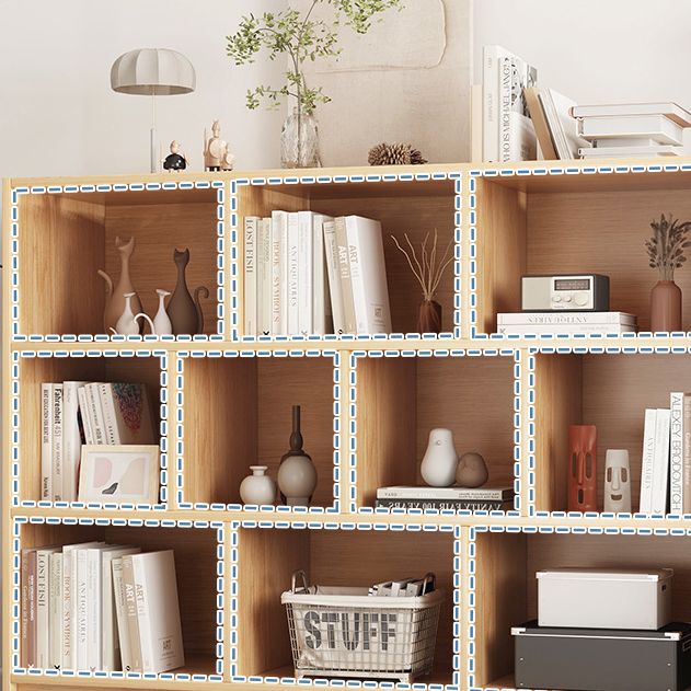 Bookshelf Floor Open Bedroom Storage Cabinet Living Room Lattice Locker Modern Bookcase