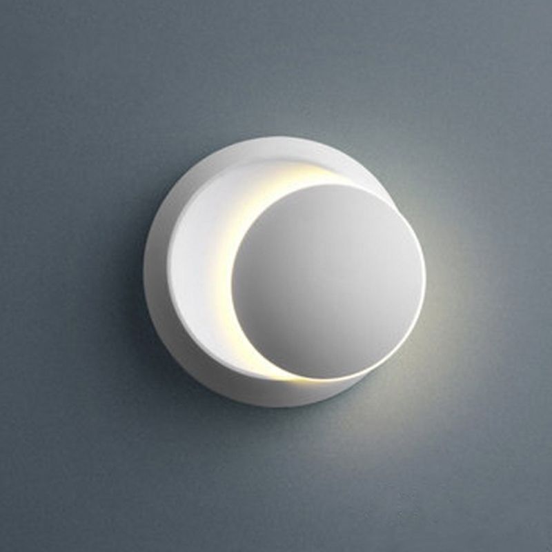 Disk Acrilic Wall Fishtings Fishtures moderno a parete per la camera da letto