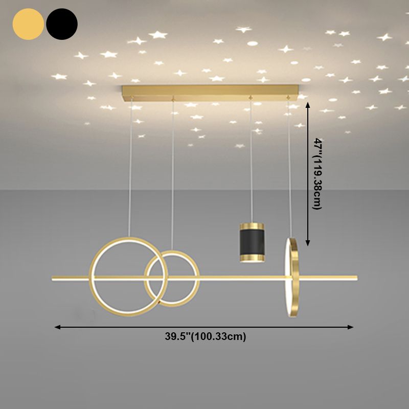 Dining de estilo moderno Luz de comedor de luz LED LIGHTURE COLLECHA