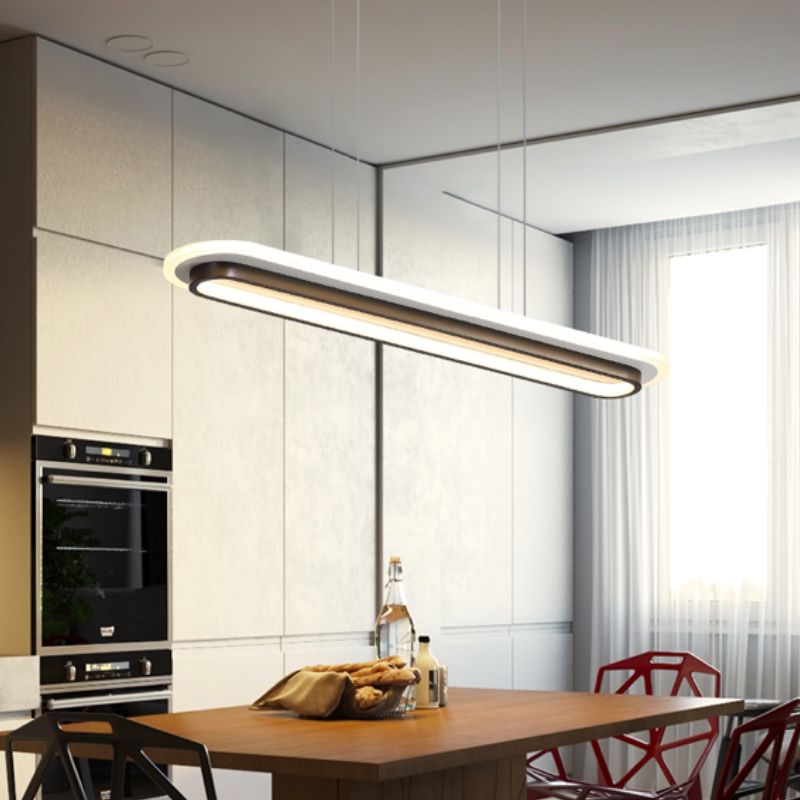 Simplicity Contemporary Island Light Geometric Lighting Fixture for Dining Room