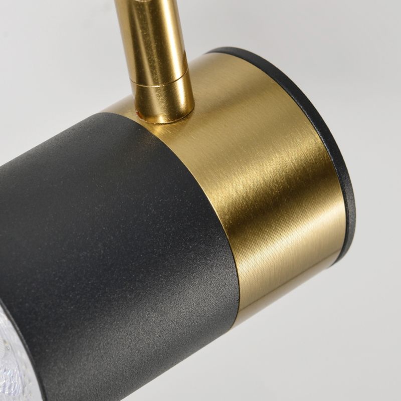 Half Cylinder Metal Wall Sconce Modern Style 1-Light Reading Wall Mount Lighting