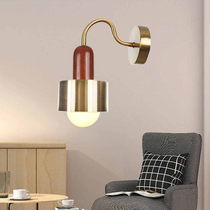 Modern Wall Sconces Metal 1-Light Wall Sconce Lighting for Living Room