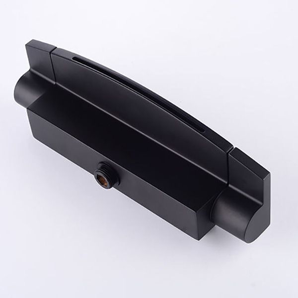 Wall Mount Tub Faucet One Handle Waterfall Tub Spout Trim with Knob