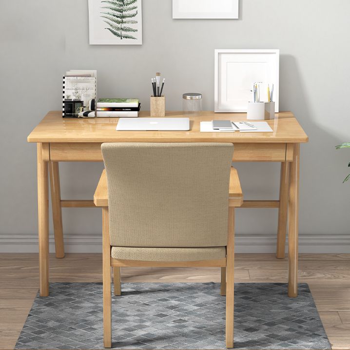 Wooden Contemporary Style Dining Arm Chair Indoor Kitchen Side Chairs of 18'' Wide
