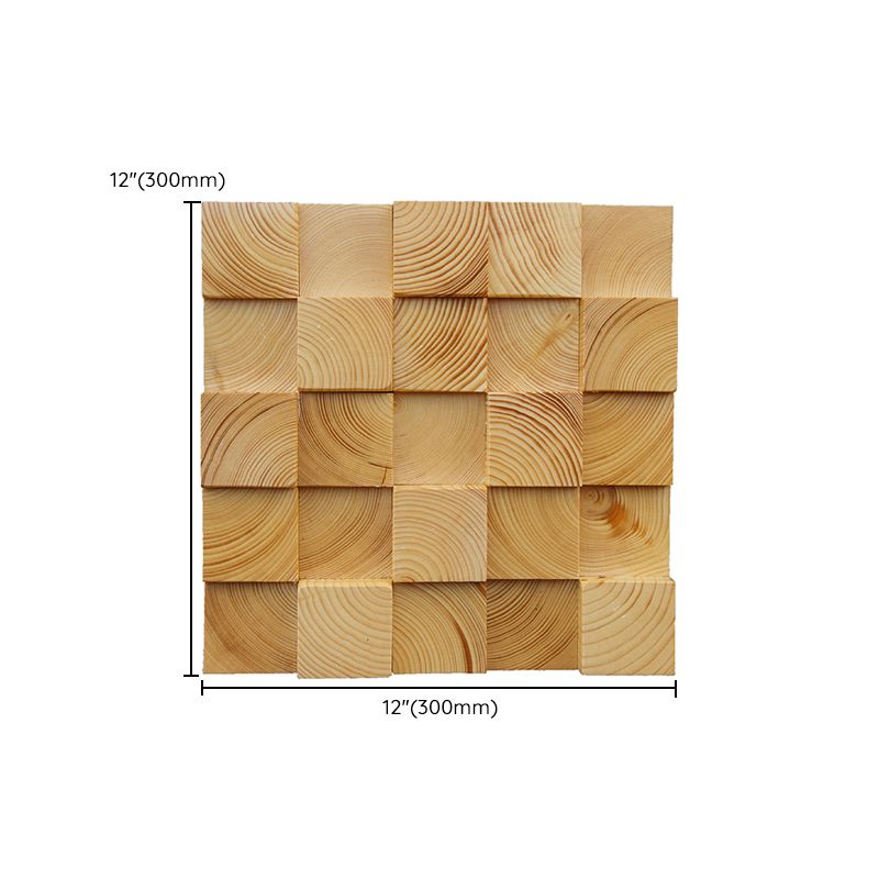 Wood Mosaic Paneling Shiplap Glue Down Indoor Contemporary Wall Paneling