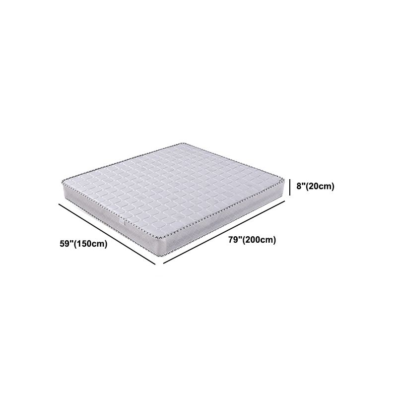 84.65 inch Wide Scandinavian Standard Bed Solid Wood Bed with Headboard