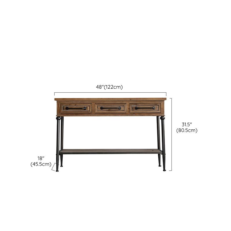Industrial Cabinet Bar Pulls With Stroge Rectangle Distressed Wood Accent Cabinet