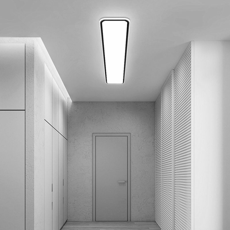 Metalen flatpanel verzonken plafondverlichtingsarmaturen Minimalistische kantoorverzonken plafondlamp