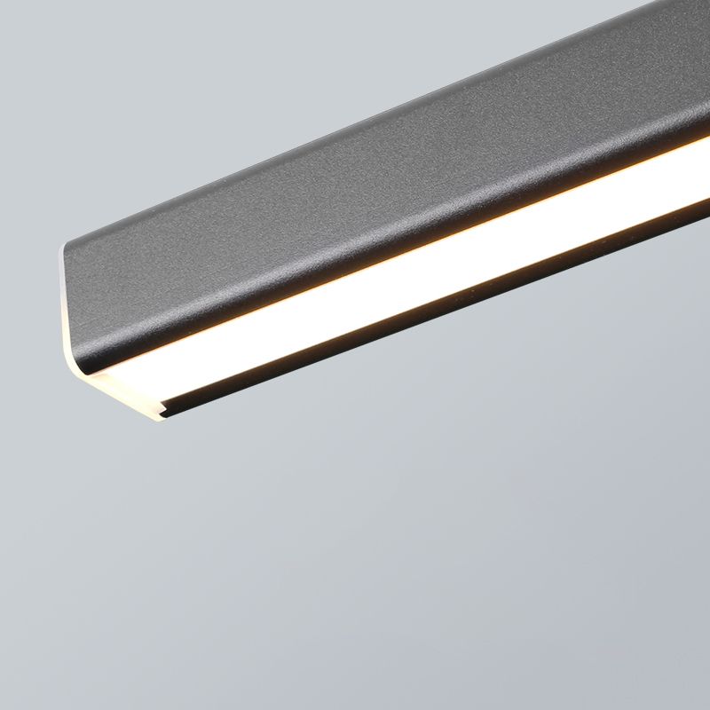 Simplicity LED Island Lighting Fixtures Dining Room Long Strip Hanging Lamp