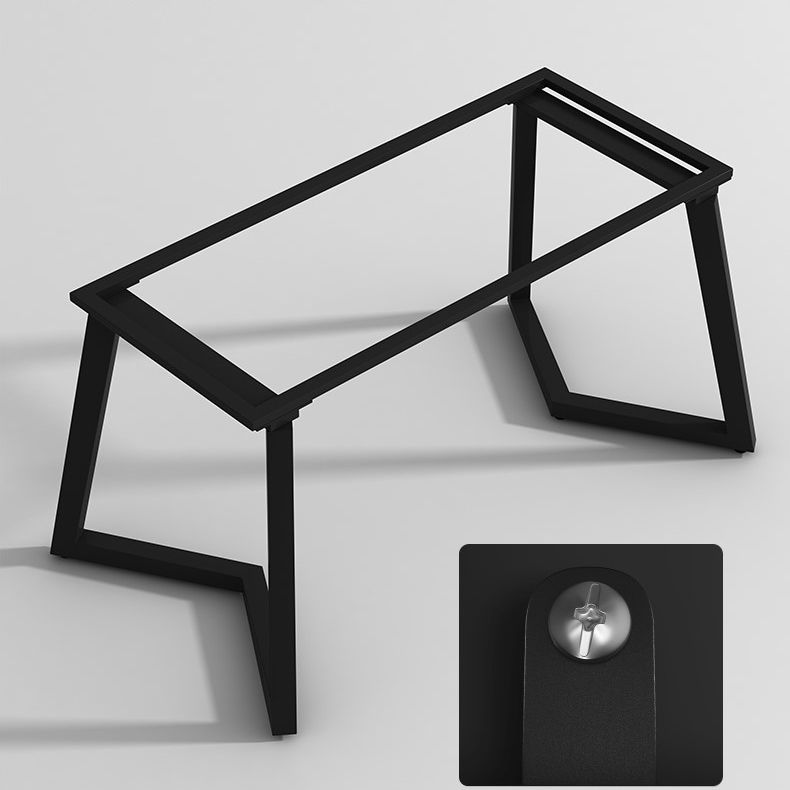 Mesa de comedor de piedra sinterizada Mesa de comedor moderna con pedestal doble