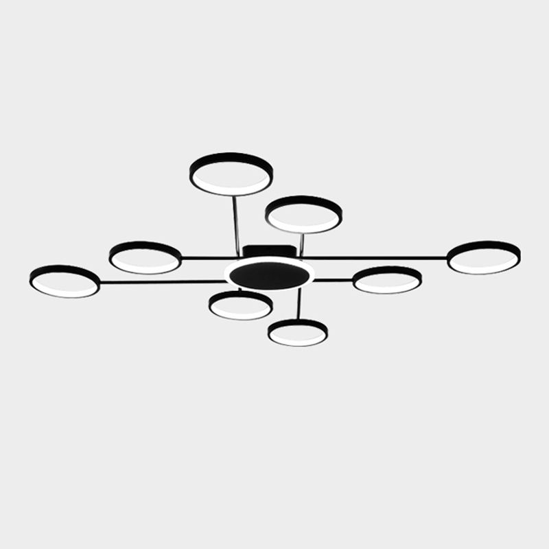 Geometrie LED-inbouwlamp Eigentijdse plafondlamp voor woonkamer