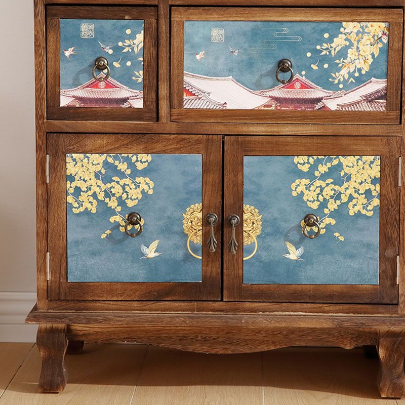 11.81-inch Width Storage Chest Traditional Solid Wood Dresser