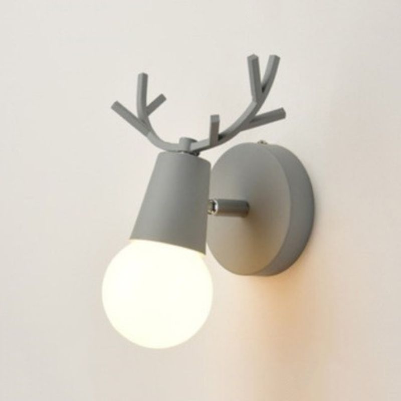 Bras swing petit lampe murale macaron métal