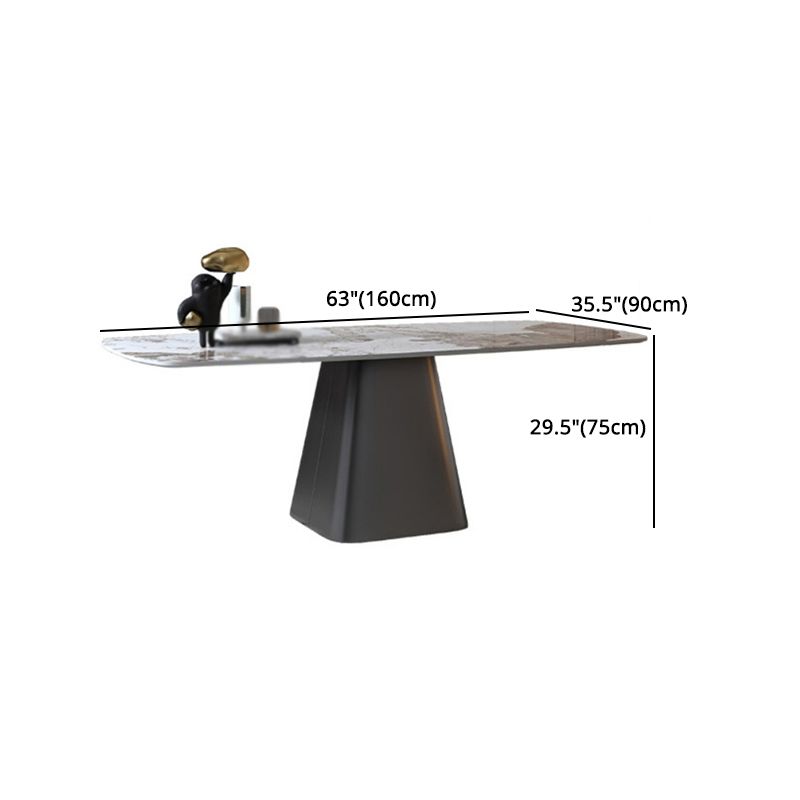 1/3/4/7 Pieces Modern Dinette Set Sintered Stone Dining Table Set for Kitchen