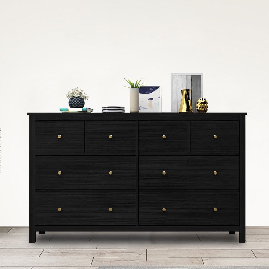 Classic Glam Storage Chest Wooden Storage Chest Dresser with Drawers