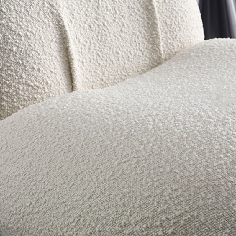 Wool Armless Parsons Chair with Fixed Back, 31.10" W √ó 28.74" L √ó 26.77" H