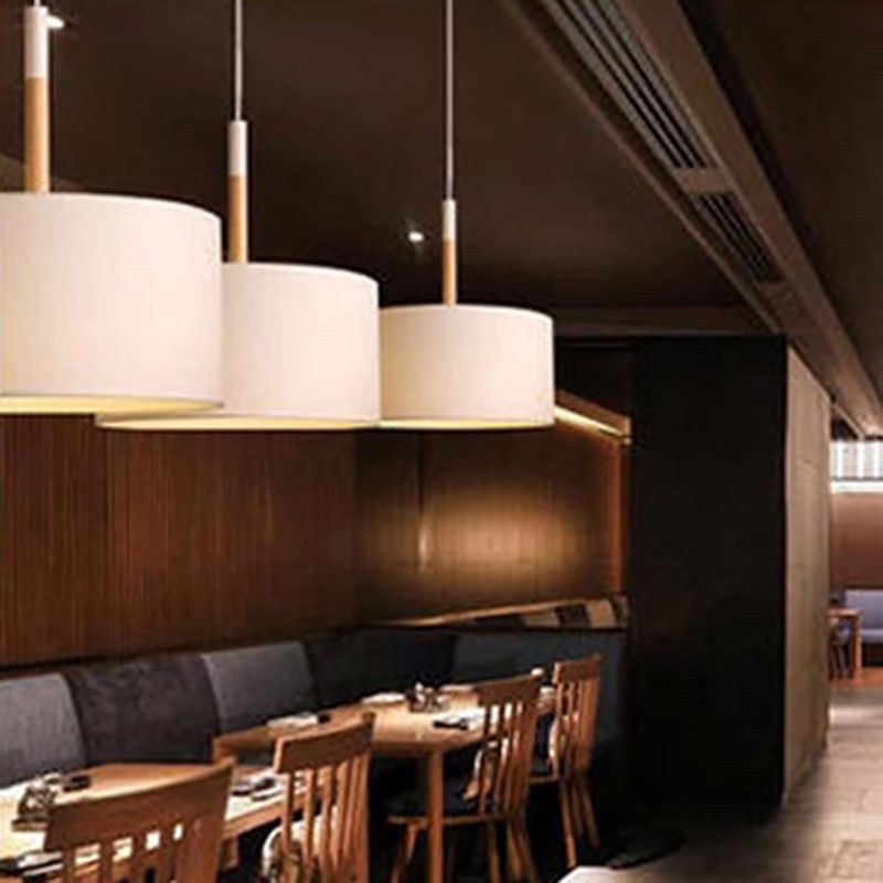 Kit a ciondolo a ciondolo tamburo in stile minimalista in tessuto a sospensione a sospensione a sospensione