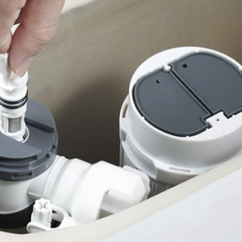 Modern White Floor Mount Toilet Seat Included Toilet Bowl for Bathroom