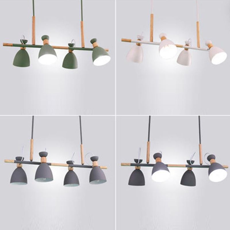 Contemporary Island Light Colorful Pendant Lighting Fixture for Dining Room