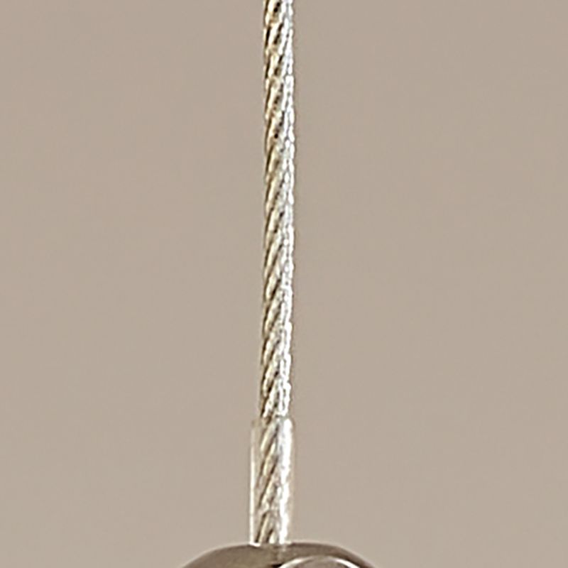 Accesorios de iluminación colgante de múltiples cabezas múltiples de araña con sombra de vidrio para comedor