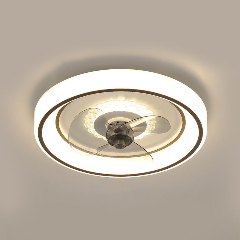 Acryl -geometrische Formlüftungslampe zeitgenössische LED -LED -Deckenleuchte