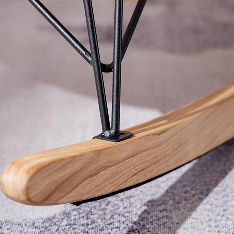 Sewn Pillow Back Armless Chair for Apartment 26.77" L X 37.4" W X 34.65" H